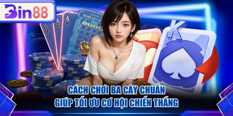 Cách chơi Ba Cây chuẩn giúp tối ưu cơ hội chiến thắng